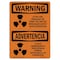 Signmission OSHA WARNING Sign, You Are Pregnant Or Think May Bilingual, 10in X 7in Alum, 7" W, 10" L, Landscape OS-WS-A-710-L-12936 - alternate 1